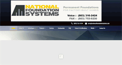 Desktop Screenshot of nationalfoundationsystems.com